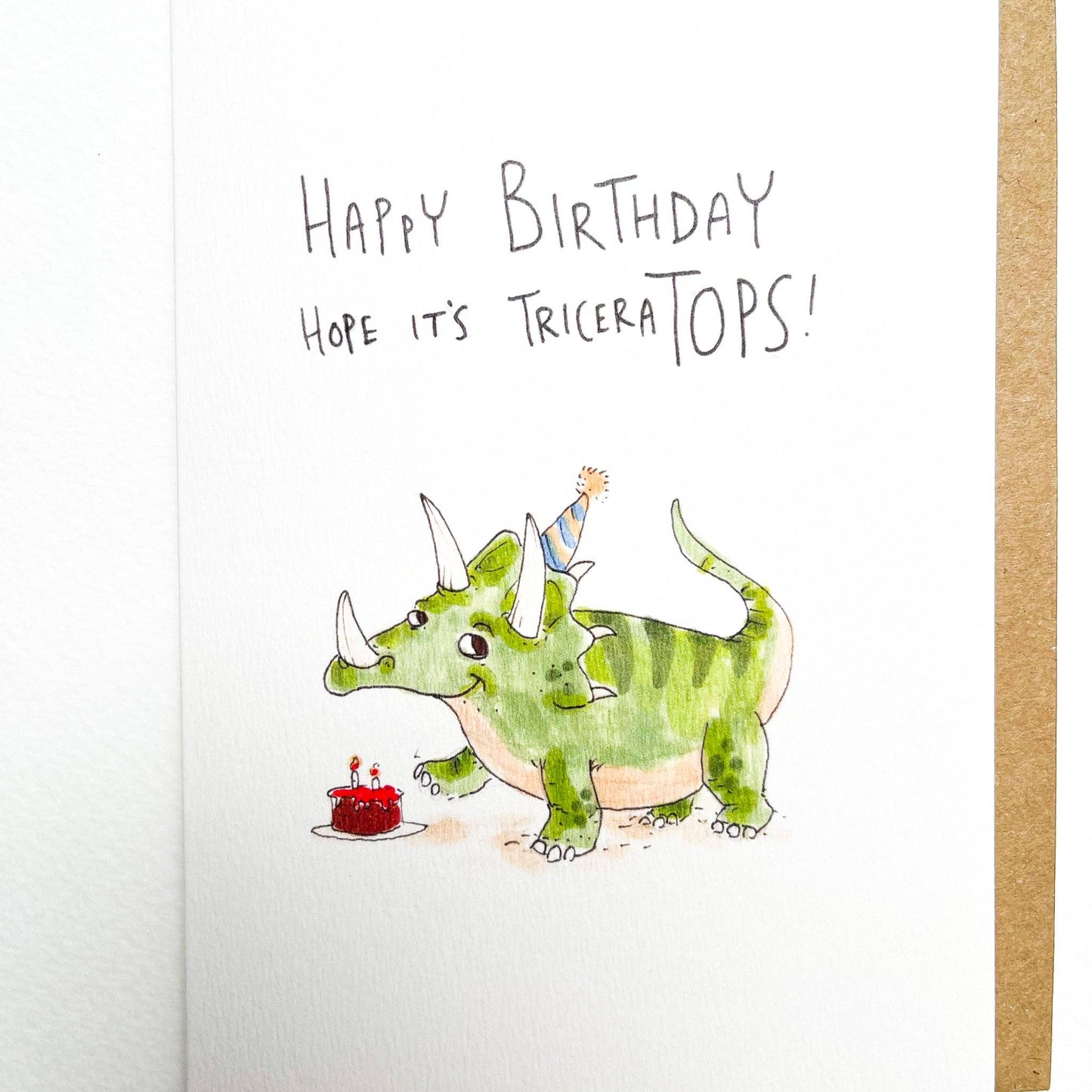Happy Birthday, Hope It's TriceraTops