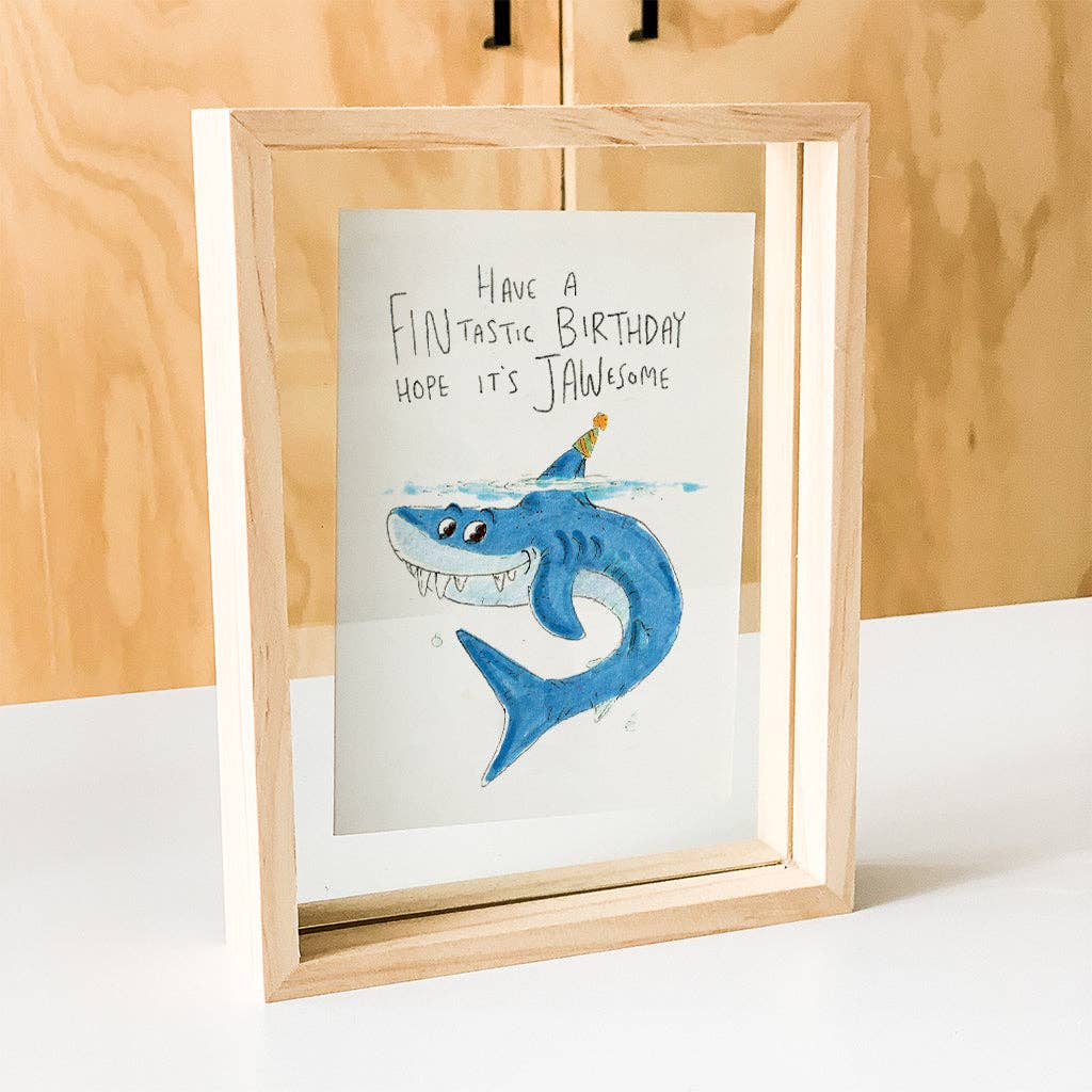 Have a Fintastic Birthday, Hope it's Jawesome