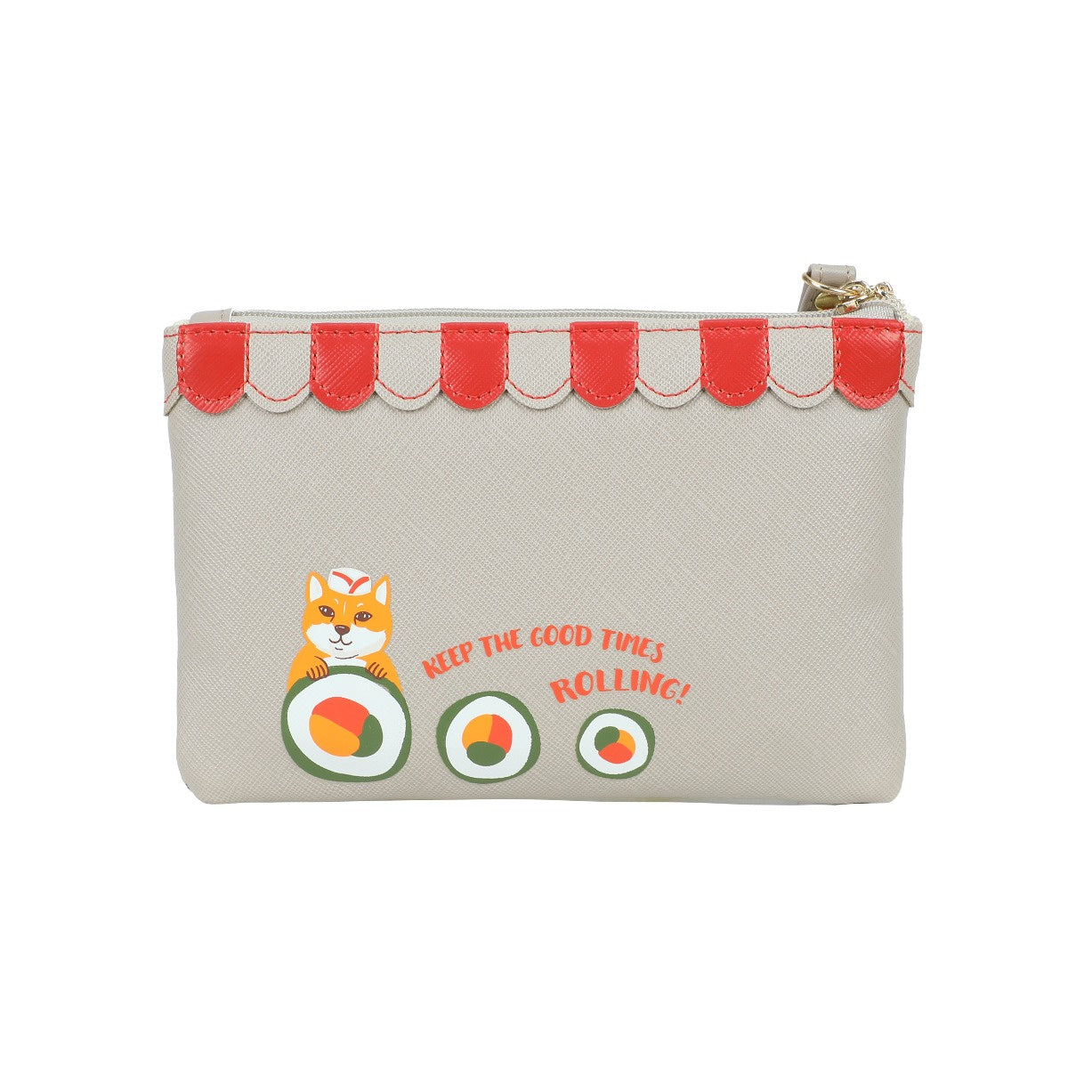 Vendula Sushi - Grey Edition Zipper Coin Purse
