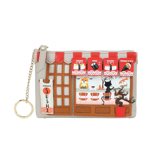 Vendula Sushi - Grey Edition Zipper Coin Purse