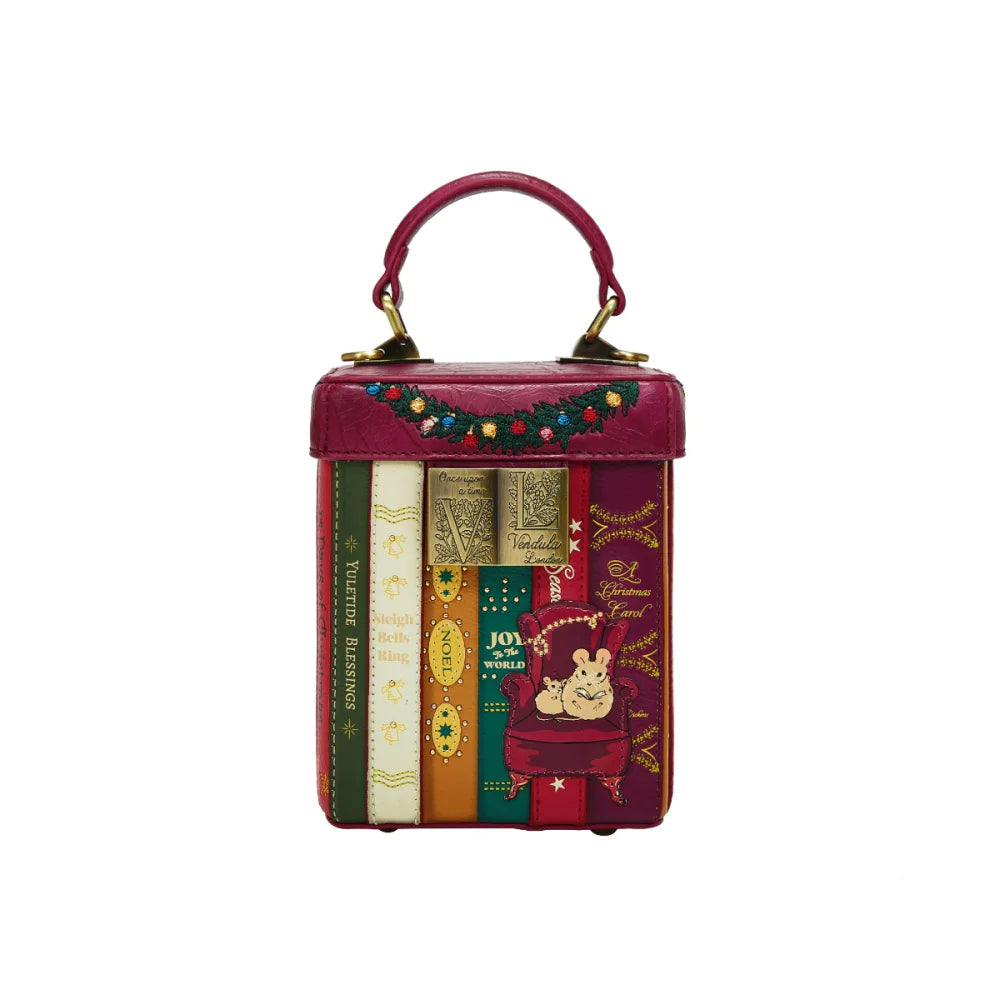 Vendula Christmas Library Book Box Bag