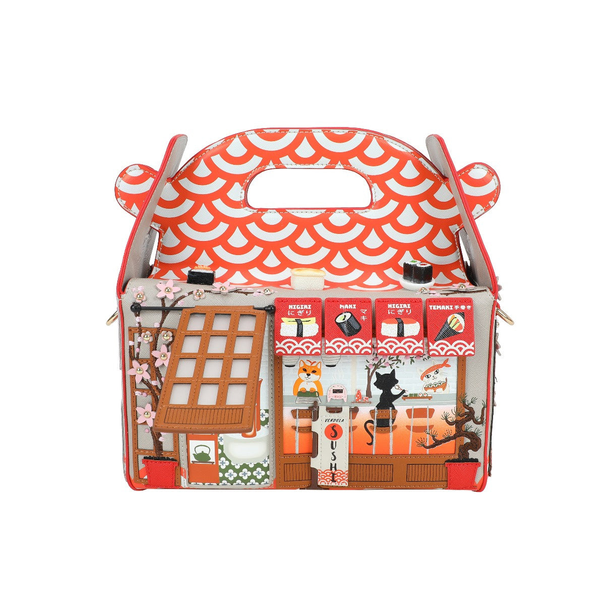 Vendula Sushi - Grey Edition Takeaway Box Bag
