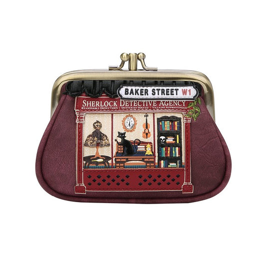 Vendula London - Sherlock Detective Agency Clipper Coin Purse